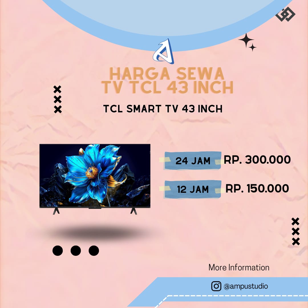 TV TCL 43 INCH