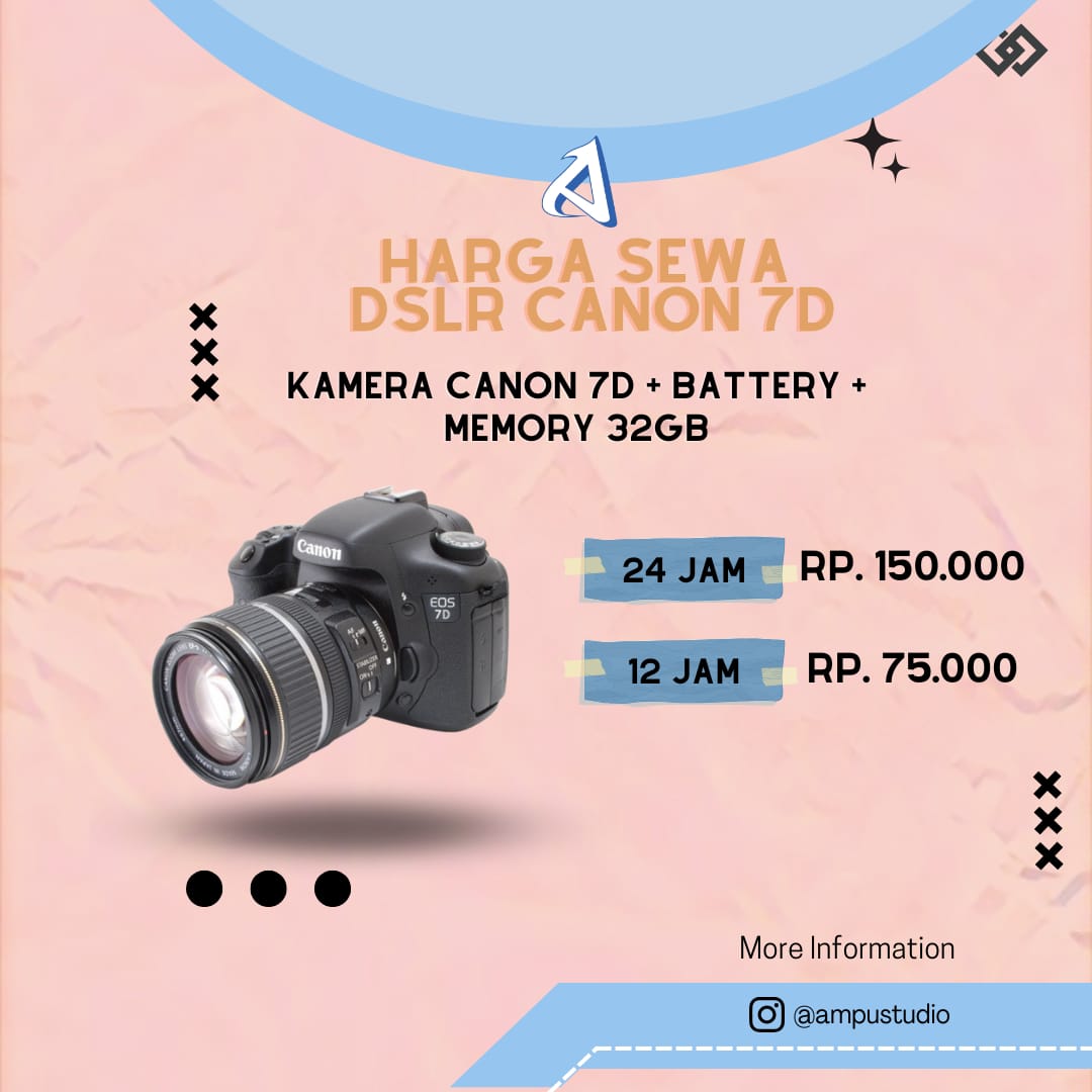 DSLR CANON 7D